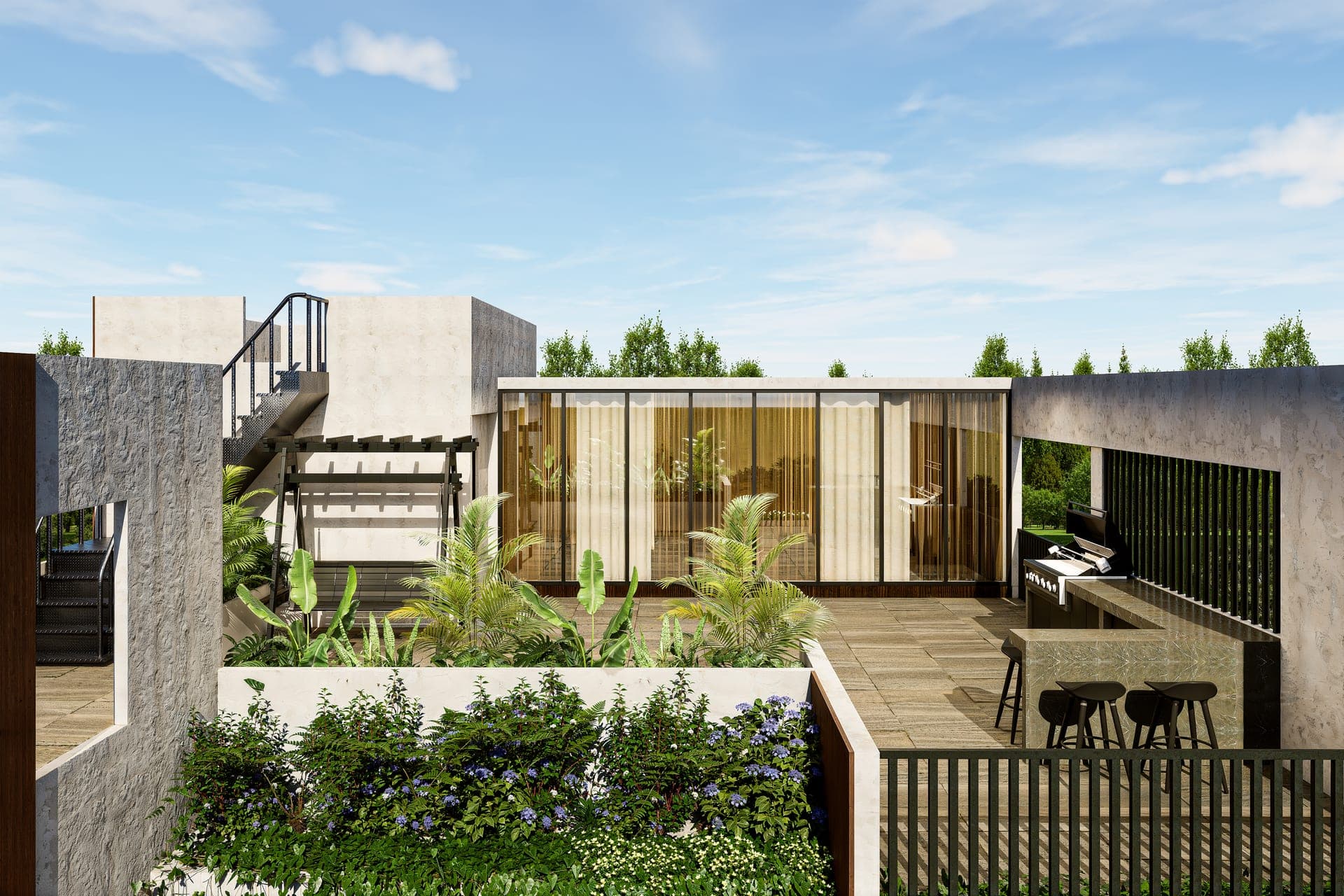 Rooftop Garden
